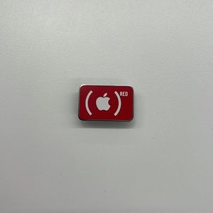Apple product red pin